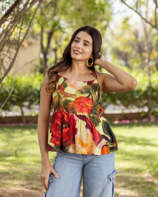Peplum top
